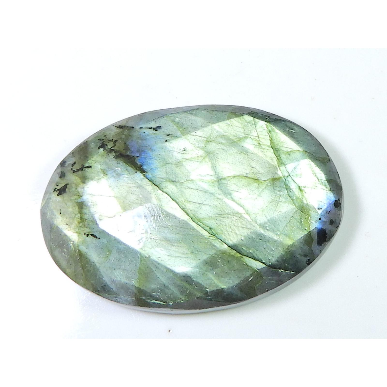 

30X45MM Top Rainbow Labradorite Oval Cabochon Crystal Loose Gemstone 92Cts. SK-1308