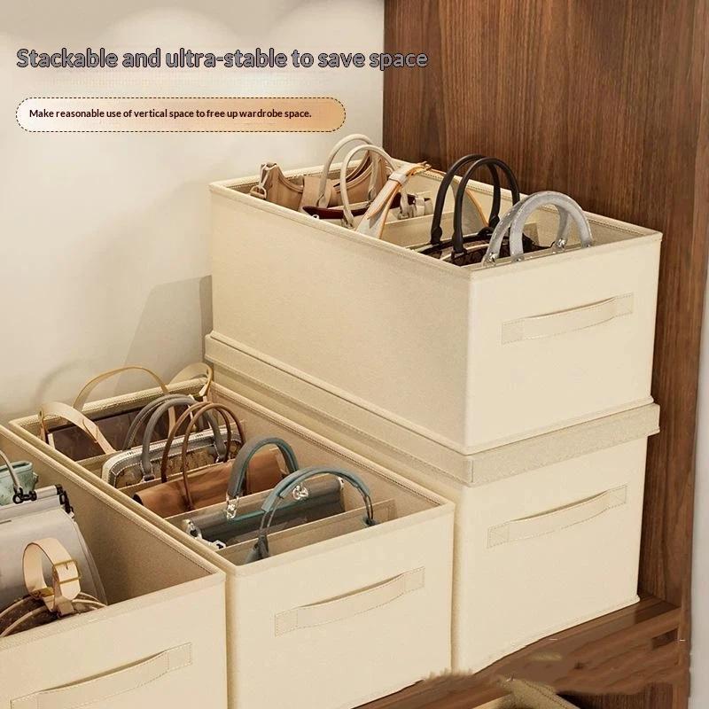 1Pc Bag Partition Storage Box Organizing Bag Wardrobe Storage For Students Bedrooms Dormitories Wardrobe Storage