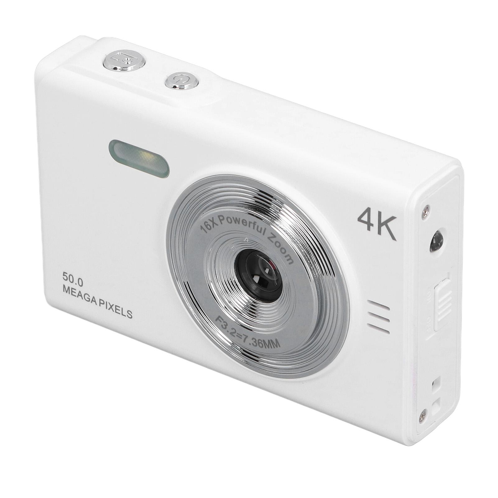 

Цифровий фотоапарат 50МП Підтримка карт пам яті 128ГБ Кількаразовий зум Бездзеркальний фотоапарат 2.88-дюймовий TFT екран