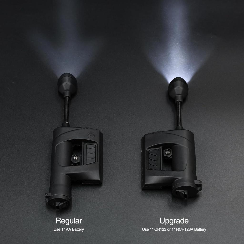 Tactical Helmet Light Military LED Task Lamp Bendable Survival Signal Light for Fast Mich Helmet for Outdoor Sports Hunting Fish