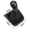 For Golf For Jetta Manual Gear Shift Boot Leather Cover For Stylish Upgrade