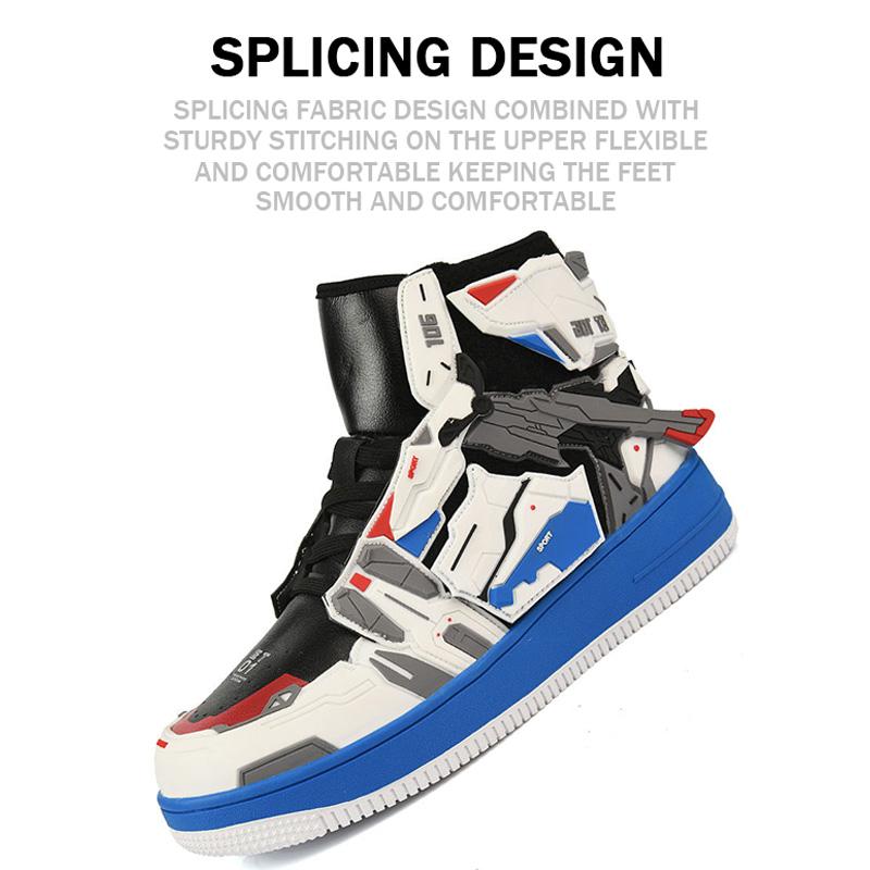 TopFight GUNDA Design Basketballschuhe für Kinder und Erwachsene Größe 36-45 Anime-Stil Cos Sport-Sneaker mit Flügeln