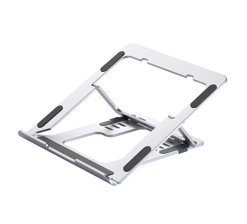 Portable Folding Laptop Stand with Adjustable Height and Cooling Feature for Desktops and Painting