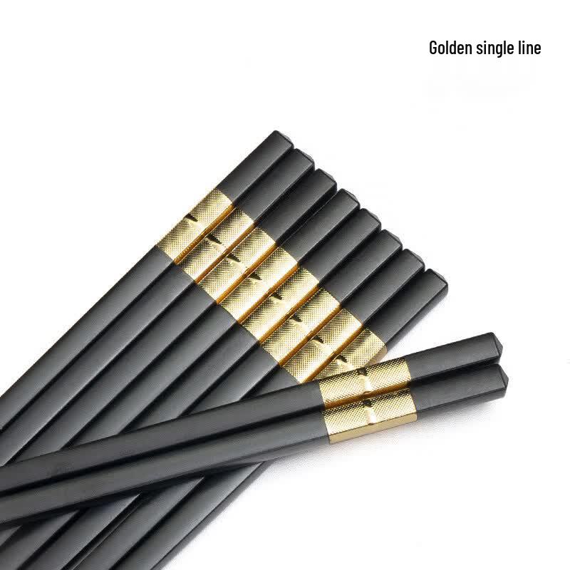 777 Alloy Chopsticks for Hotel & Canteen, 10 Pairs