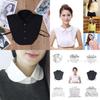 Detachable Collar For Women And Men Polyester Square Collar Plus Size Unisex Layering Accessory