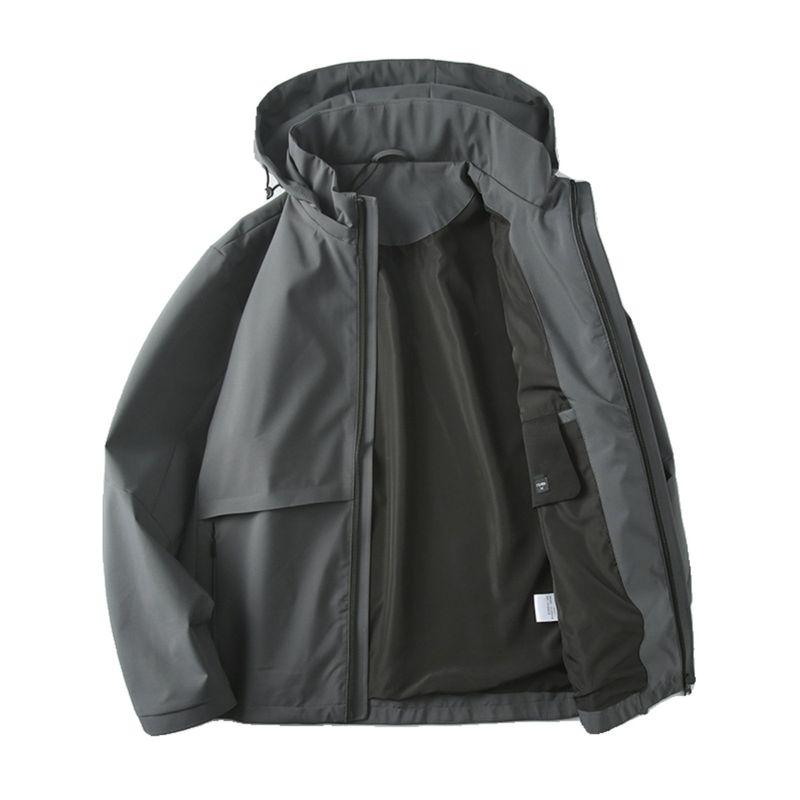 Outdoor Jacket Outerwear Men's Spring and Autumn Windproof Waterproof Sports Trench Coat Foreign Trade Cattle Goods American Cargo Jacket