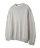 COSTUME O’CLOCK [Renewal Ver.] Soft Cotton Crew Neck Knit Vintage Brown Cooskt008Vbrown