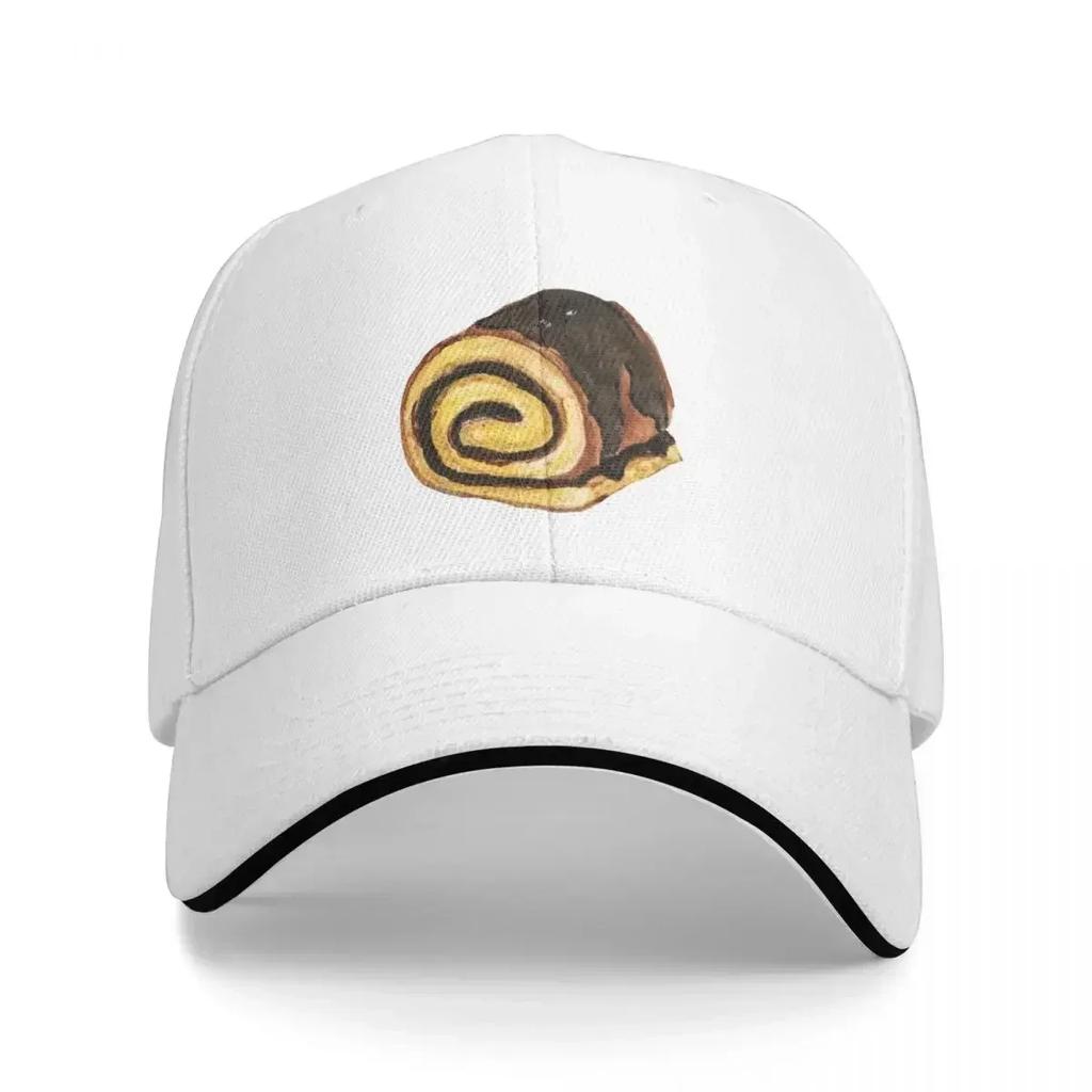 Chocolate Swiss Roll Cake Baseball Cap Military Tactical Cap Sun Hat For Children Custom Cap Women Beach Fashion Unisexs