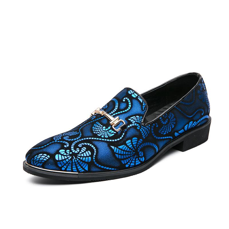 Men s Plus Size Leather Moccasins - Spring/Summer 2025 British Nightclub Trend Loafers 41