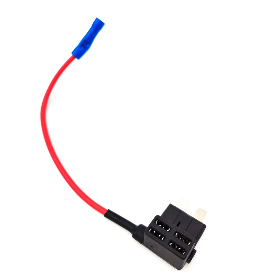 10 Pcs Car Middle Standard ATO ATC Blade Fuse TAP Dual Circuit Adapter Kit