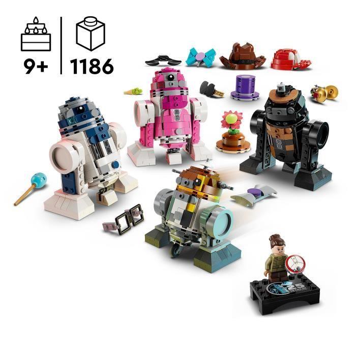 LEGO® Star Wars 75392 Exclu Cdiscount La Fabrique de Droïdes Créative - Construisez votre Propre R2-D2