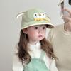 Kids' Cartoon Baseball Cap - Wide Brim Sun Protection Hat for Spring and Autumn