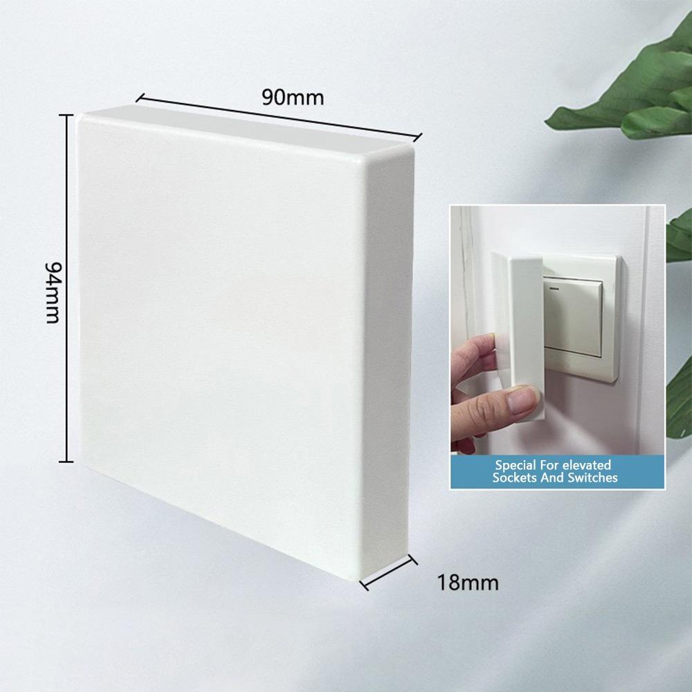Home Hardware ABS Switch Cover Ultra-thin 86 Type Blank Panel Cover Panel Decor Cover