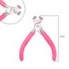 "Handmade Pink Needle-Nose Pliers: Multi-Function Jewelry Tool for Beading and Winding"