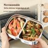 316 Stainless Steel Divided Insulated Lunch Box Set