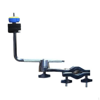 Haste L para Prato com Suporte Extensor Anexo Conjunto Portátil de Peças para Bateria Braçadeira