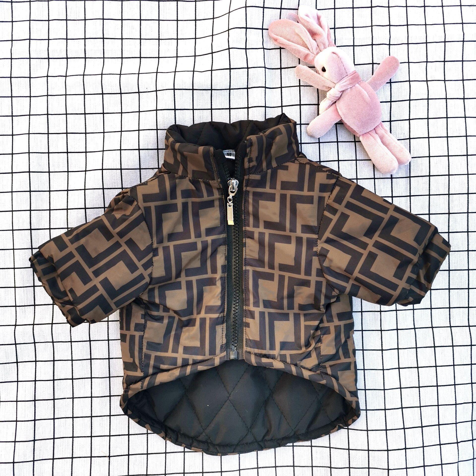 Trendy brand dog cotton jacket winter