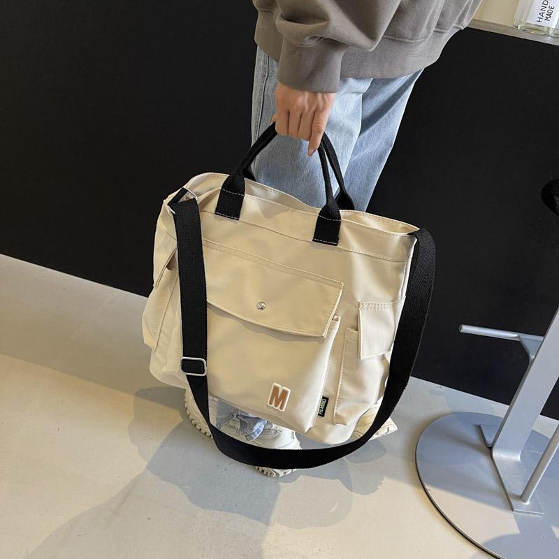 Женские сумки женские Оксфордские сумки-тоут клатч женские сумки через плечо хаки — фото 9