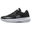 Li Ning Phantom Night Cushioning, Wear Resistant Low Top Basketball Shoes Men's Black White ABAN033-3