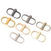 2X Adjustable Metal Buckle Clip Handbag Chain Strap Length Shorten Bag Accessory