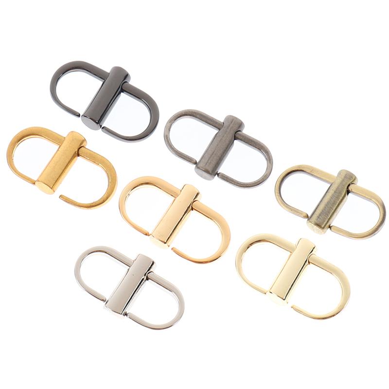 2X Adjustable Metal Buckle Clip Handbag Chain Strap Length Shorten Bag Accessory