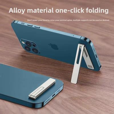 Suport pentru telefon pliabil ultra-subțire - Suport pentru spate compact, lipicios, invizibil