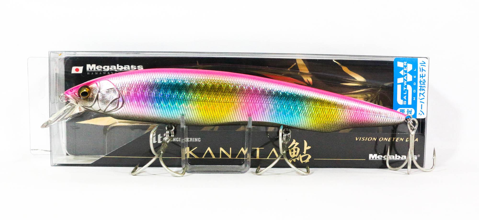 

Megabass Kanata Ayu SW 160 Плавающая приманка GG Розовая задняя радуга (2064)