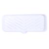 Self Draining Soap Bar Holder Silicone Kitchen Sink Soap Dish Sponge Tray Counter Caddy Organizer for Dish Soap Dispenser