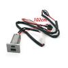 USB PD Type-C QC3.0 Car Charger Socket 12V/24V Dual Outlet For Ford Focus 2 Mk2 2009-2011