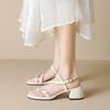 One Word with Roman Sandals for Women To Wear In Summer with Skirts, Beautiful and Not Tired of High Heels