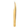 Professional Lash Tweezers False Eyelash Extension Grip High Precision Stainless Steel Tweezer Tools for Hair Eyebrows