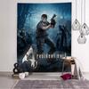 Canvas Painting Game RRESIDENT EVIL Chart Tapestry Art Science Fiction Room Home Decor Cheap Hippie Wall Hanging