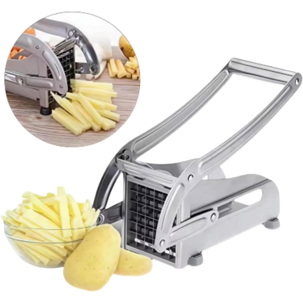 Manual Vegetable Slicer, Stainless Steel 430, Square Blade, for Potato and Cucumber, Kitchen Tool