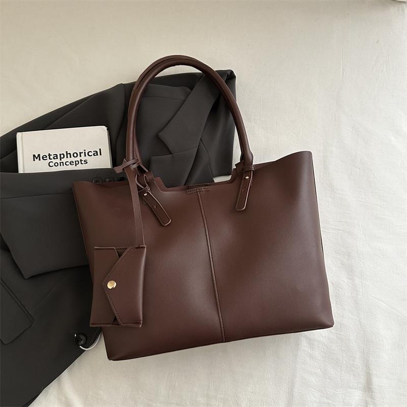 

Elegant Bag Tote With Large Capacity And Card Bag Pendant Design Daily For кофейный