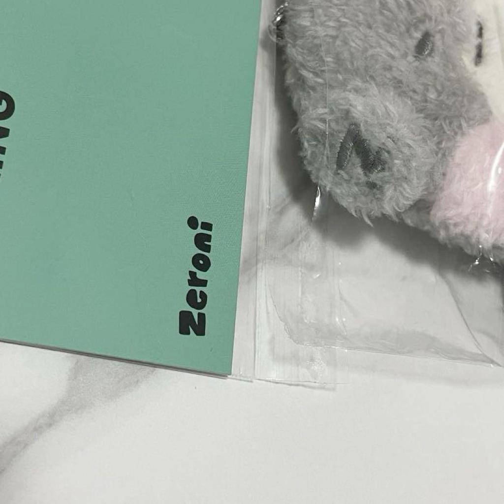 [USED] zeroni GoNinI GoNuk Photo Holder Key Ring Trading Card Case