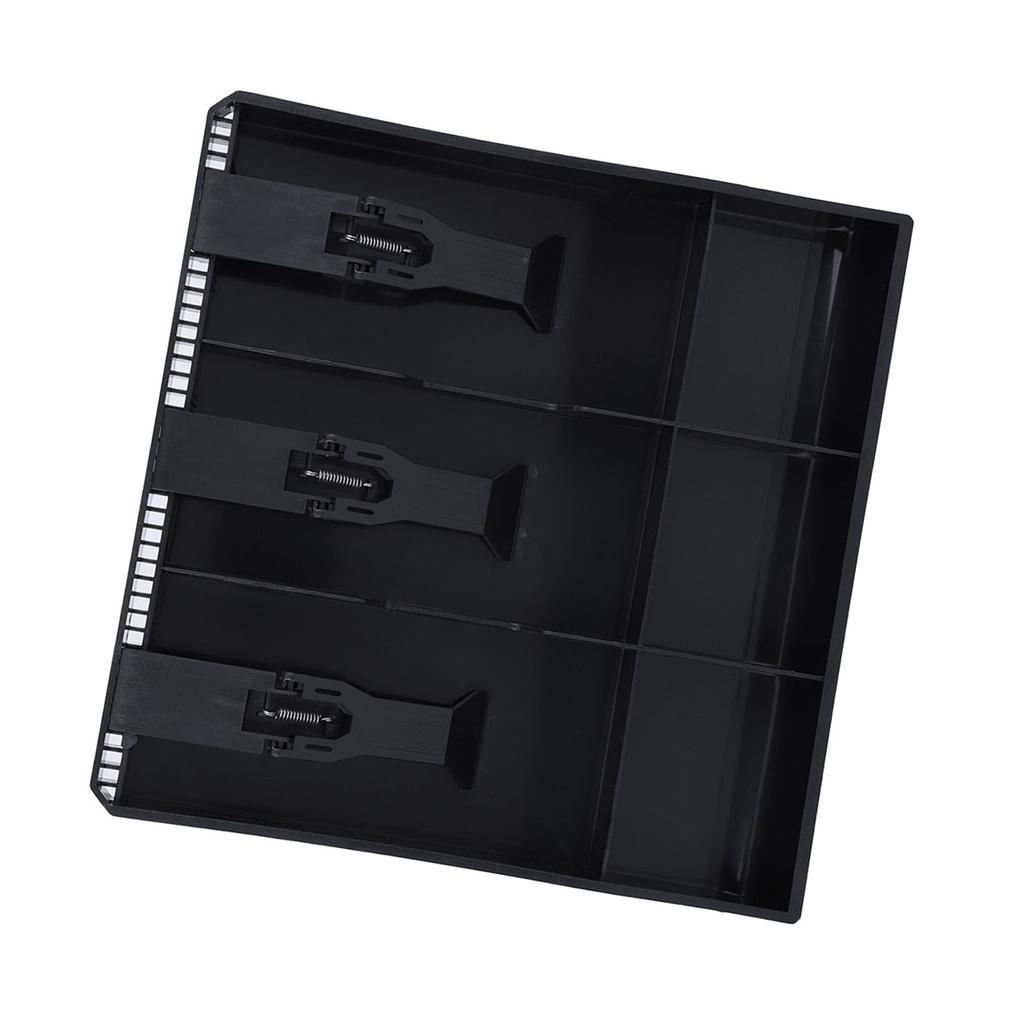 Cash Drawer Register Insert Tray Replacement 3 Bills 3 Coins Money Storage Box Black