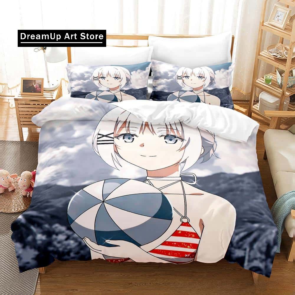 New Anime The Detective Is Already Dead Bedding Set Single Twin Full Queen King Size Bed Set Adult Kid Bedroom Duvet Cover Sets