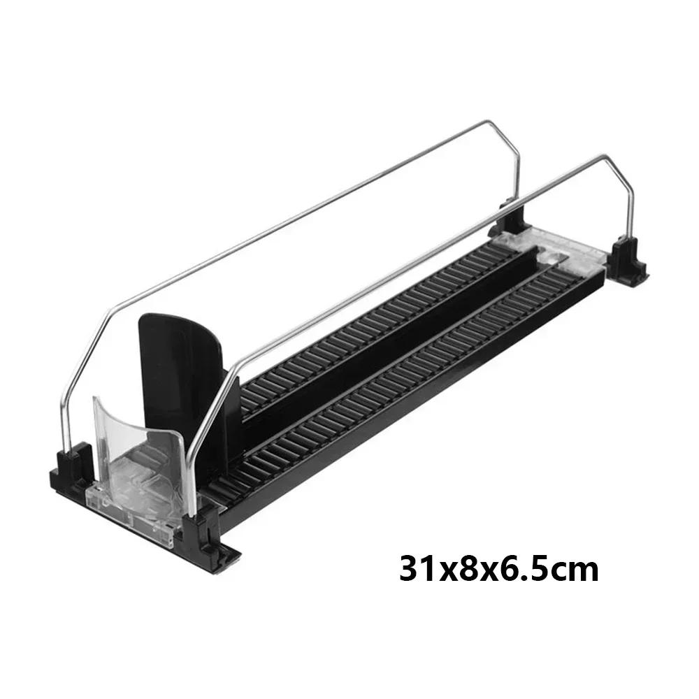 

Холодильник Диспенсер Для Напитков Толкатель Пиво Кока-Кола Газировка Банка Автоматический Слайд Домашний Коммерческий Холодильник Органайзер Кухонный Инструмент Для Хранения