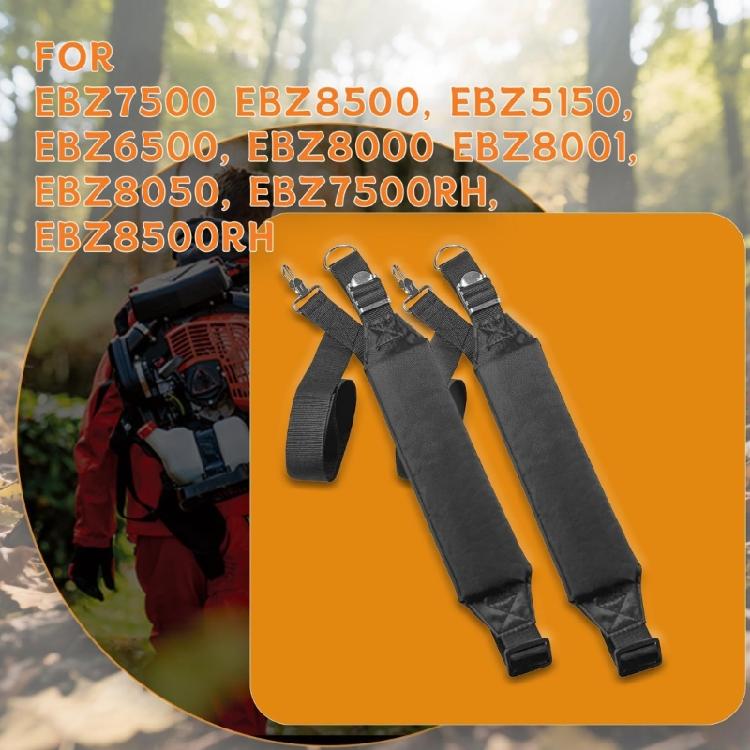 2Pieces Lawn Mower Shoulder Support Straps Heavy Duty Nylon Harness Heat Resistant for EBZ7500RH EBZ8500 EBZ8500RH