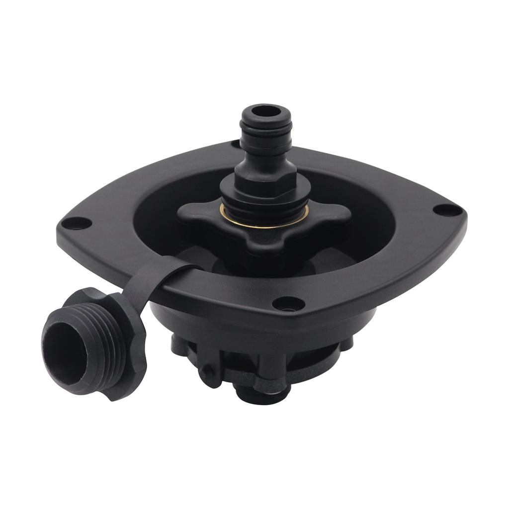 Motorhome Water Inlet Adapter Kit With Check Valves Leak Resistant Brass Threads UV Resistant PP Suitable For Motorhomes