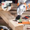 Set Bi-Metall Oszillierende Sägeblätter Cutter Universal Arc Edge Oszillierende Multitool-Klingen Extra-Lange Sägeblätter Für Holz Metall