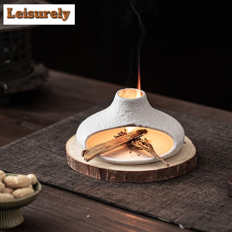 Small Chimney Fireplace Incense Holder Incense Smoke Waterfall Incense Burners Consecrate Censer Home Accessories Decoration