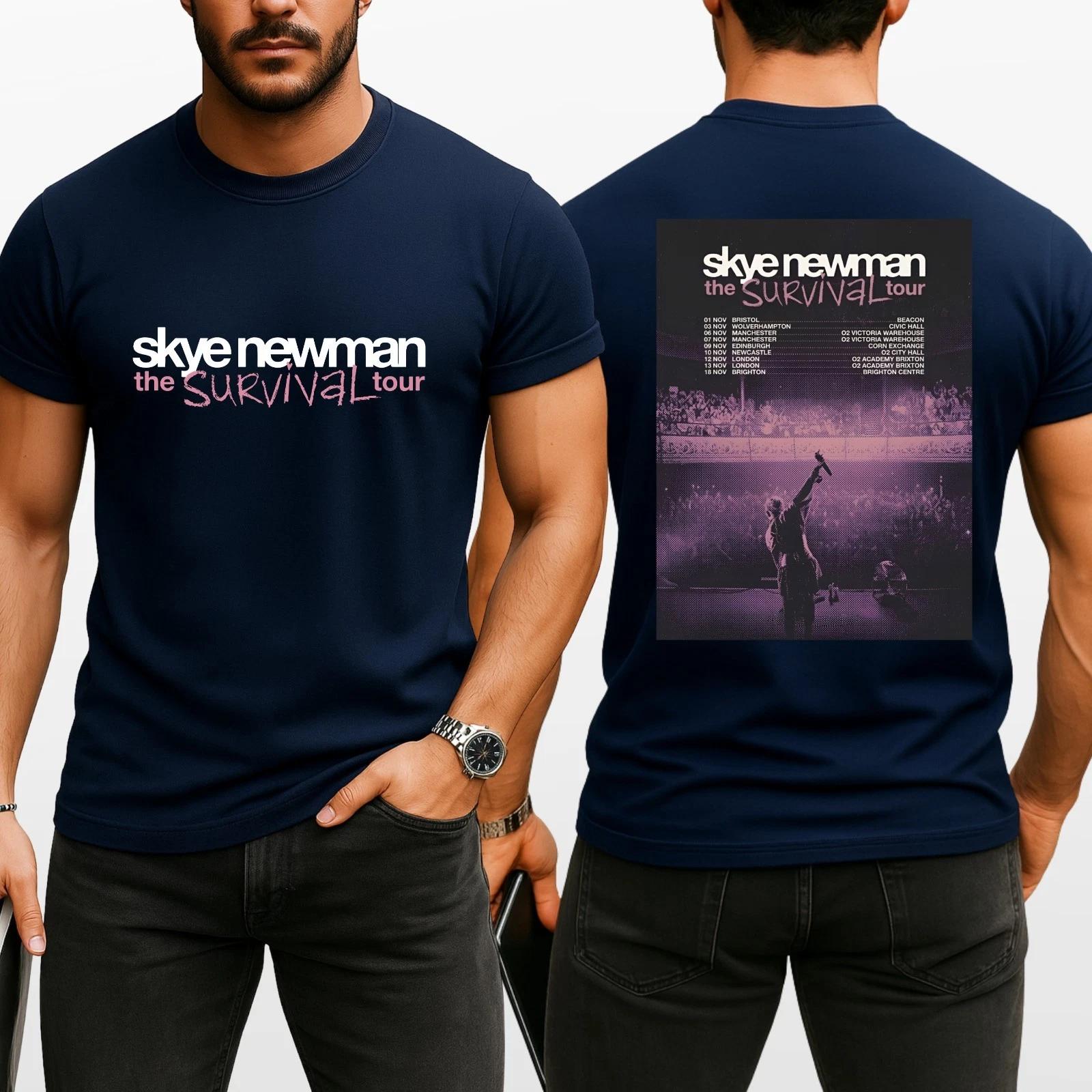 Skye Newman Survival Tour 2026 UK T Shirt Pop Music Concert Unisex Tee S