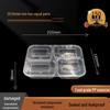 Jiwanggu Disposable 4-Compartment Microwavable Food Container