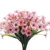 1 Bunch Artificial Flowers Fake Flowers Simulated Bouquet Plants For Home Vase Decors Grden Decoration Non Fadings
