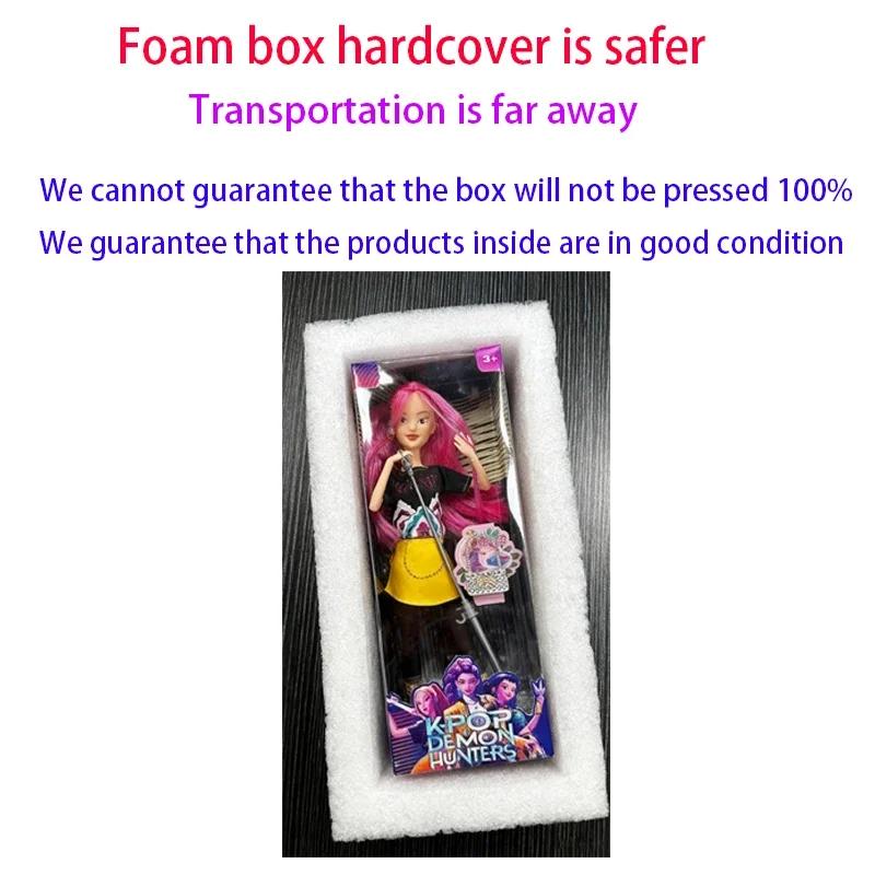 NEU Puppenspielzeug Kpop Dämonenjäger Actionfigur Spielzeug-Rumi Mira Zoey Wunderschöne Prinzessin--Babypuppen Plastik DIY Spielzeug für Mädchen