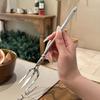 Stainless Steel Creative Fork Western Salad Pasta Utensils For Dining Outdoor Picnic Gift