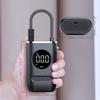 Portable Tyre Inflator Digital Air Pump, Cordless Air Compressor With Led Light, 150 Psi Rechargeable Tyre Pressure Pump