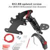 Red V2 Rear Suspension with Mudguard for Xiaomi Pro and Pro2 Scooter Rear Shock Absorber for Scooter Rear Spring Shock Absorber