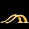 Women's Extra Long Gold Silicone Soft Extra Long Whip Extra Long Rear Anal Plug Strip Anal Expansion Masturbator